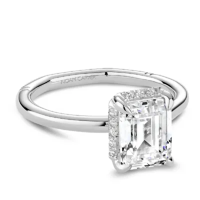 0.12ctw Round Diamond Engagement Mounting