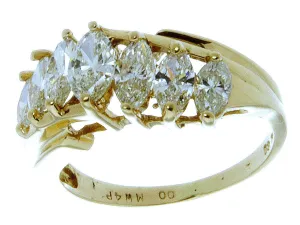 1.00ct Marquise Diamond Anniversary Band