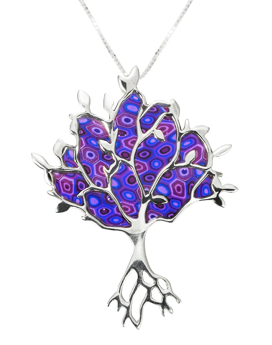 925 Sterling Silver Tree of Life Necklace Pendant