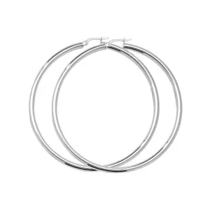 Acotis Silver Hoop Earrings G5184