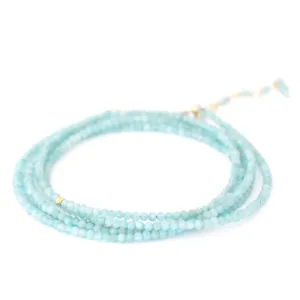 Amazonite Wrap Bracelet/Necklace