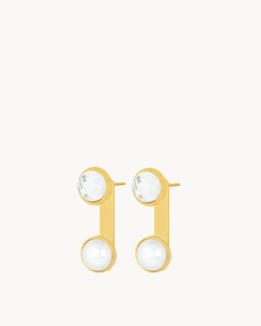 April Hope Timeless Pearl Earring Pendant Set