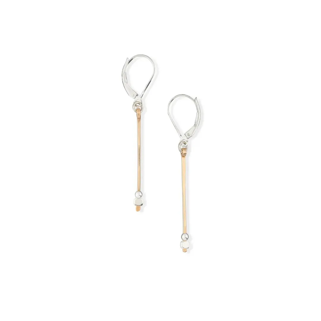 Beam Mini Bar Earrings