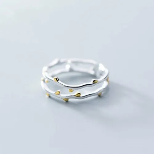 Daisy Flower Elegant Opening Rings Women Adjustable