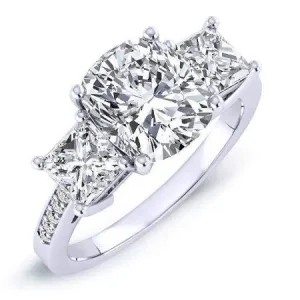 Dietes - Cushion Lab Diamond Engagement Ring (IGI Certified)