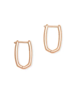 Ellen Huggie Earrings in 18K Rose Gold Vermeil by Kendra Scott