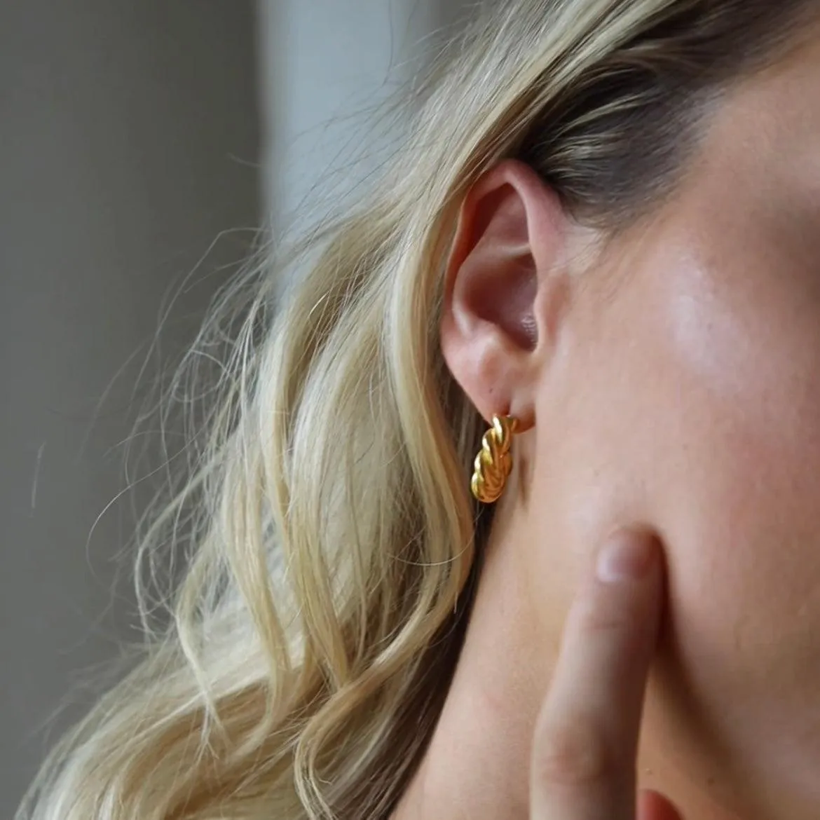 Emile Croissant Earrings