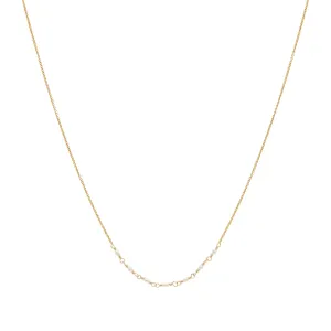 Emme Freshwater Pearl Necklace - Gold