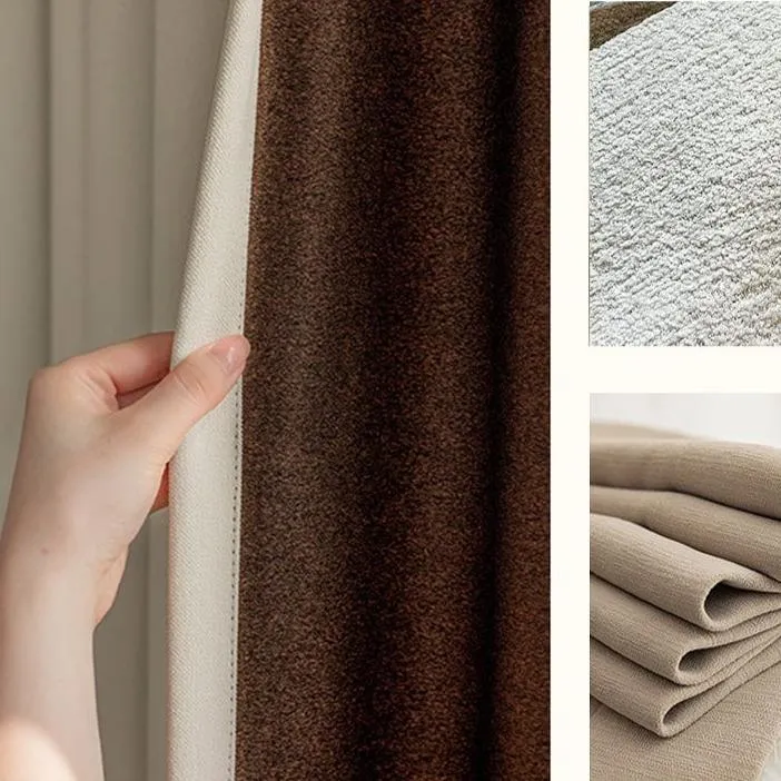 Evelyn Velvet Blackout Curtain Pleated