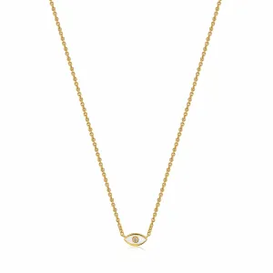 Evil Eye Gold Necklace