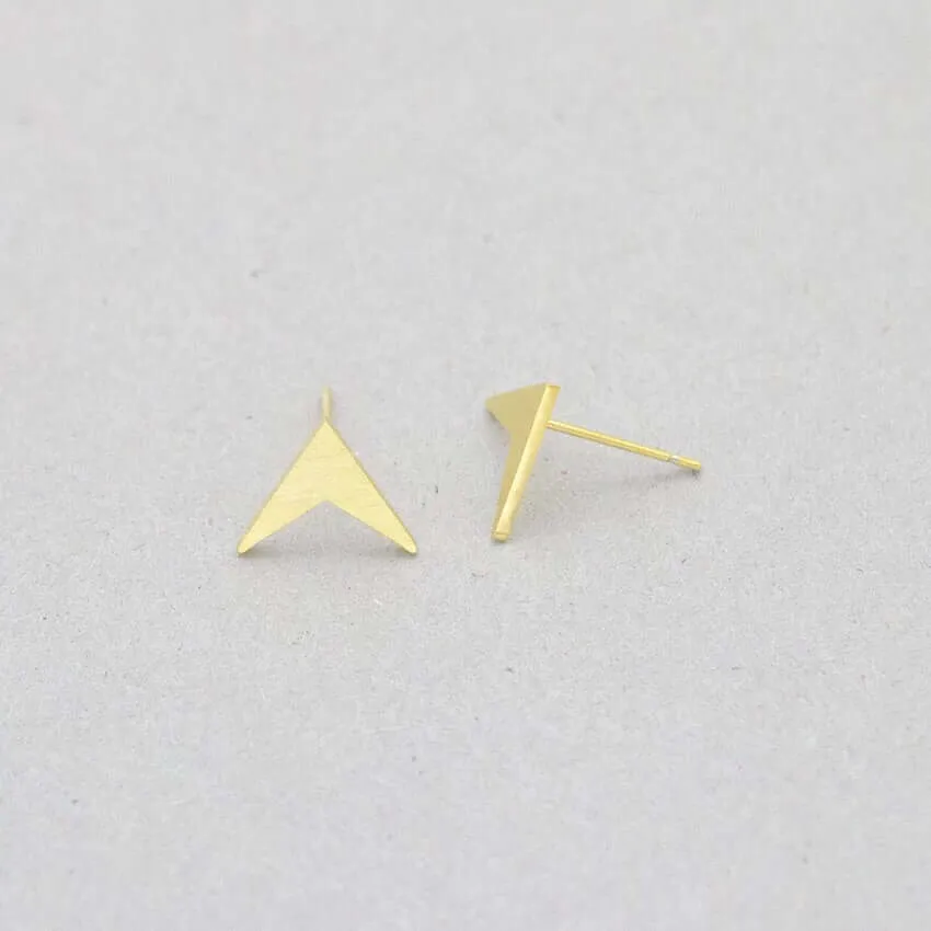 Golden Vixen Stud Earrings