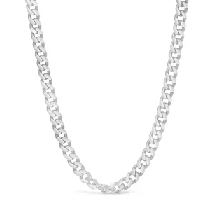 GOURMET CHAIN MEN SILVER NECKLACE