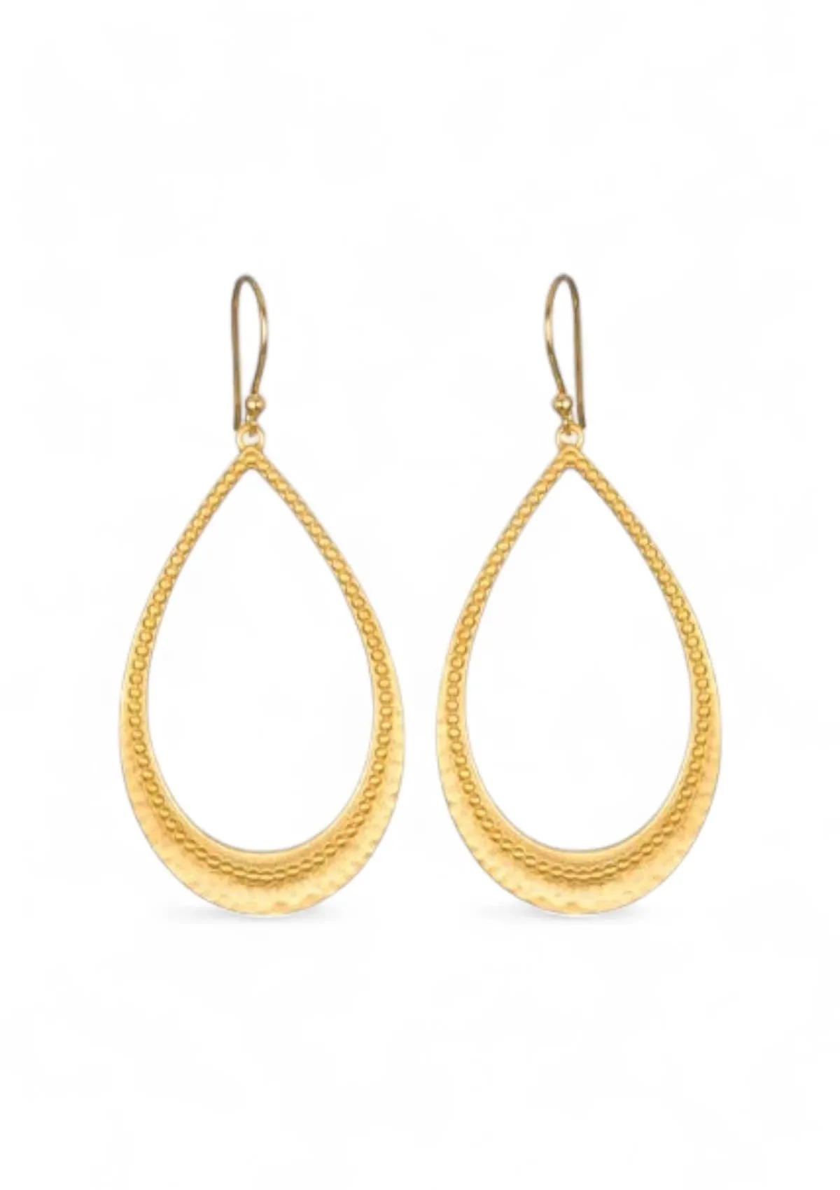 Graceful Beauty Dot Teardrop Earrings