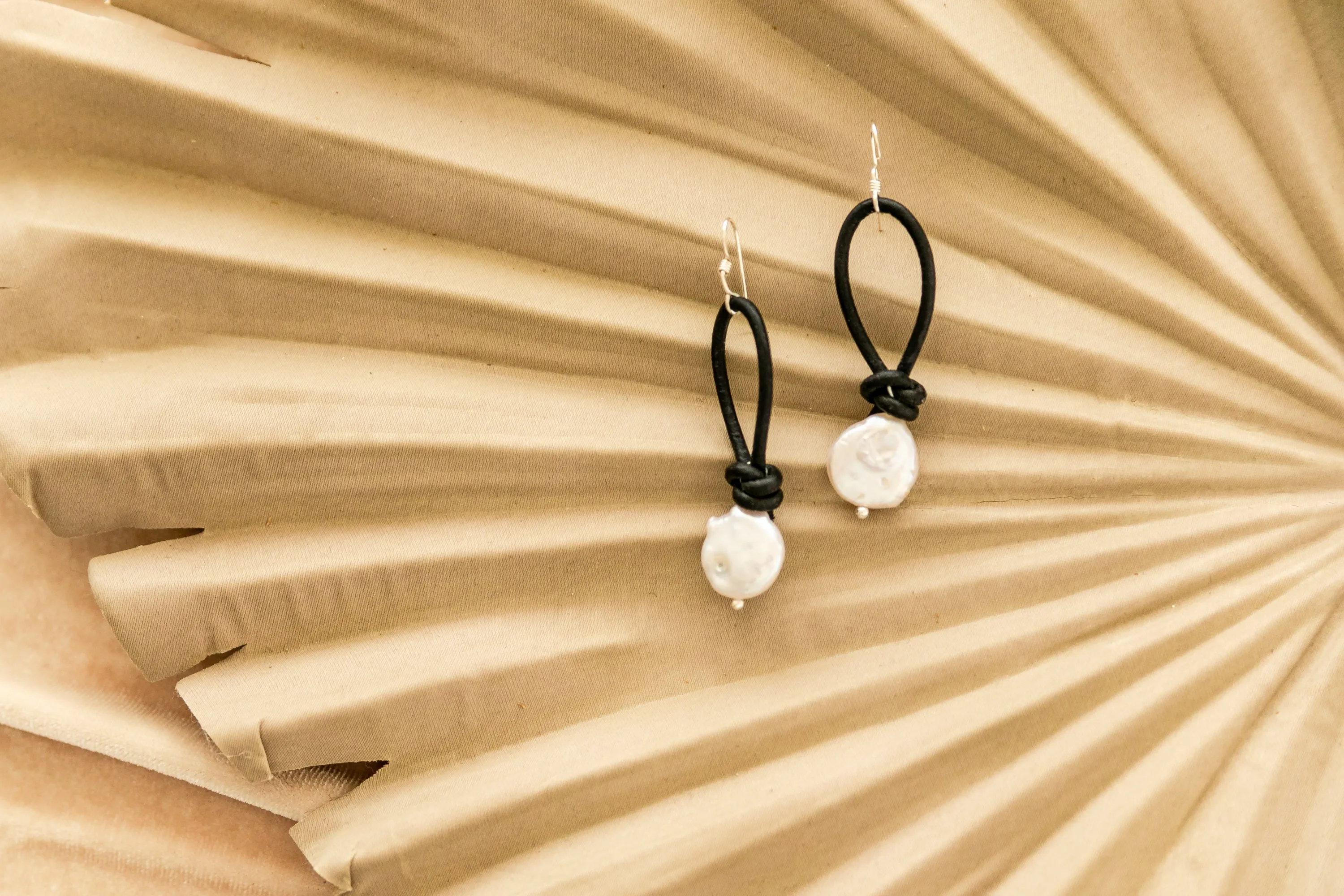 Hanging Moon Earrings