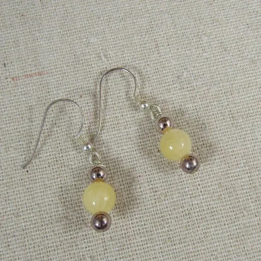 Honey Stone Earrings