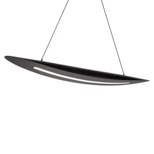 Jack 44 in. LED Pendant Light Black finish