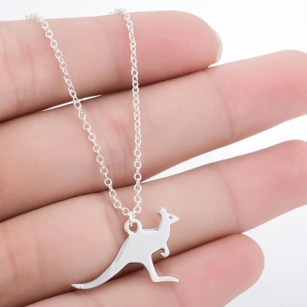 Kangaroo Pendant Necklace