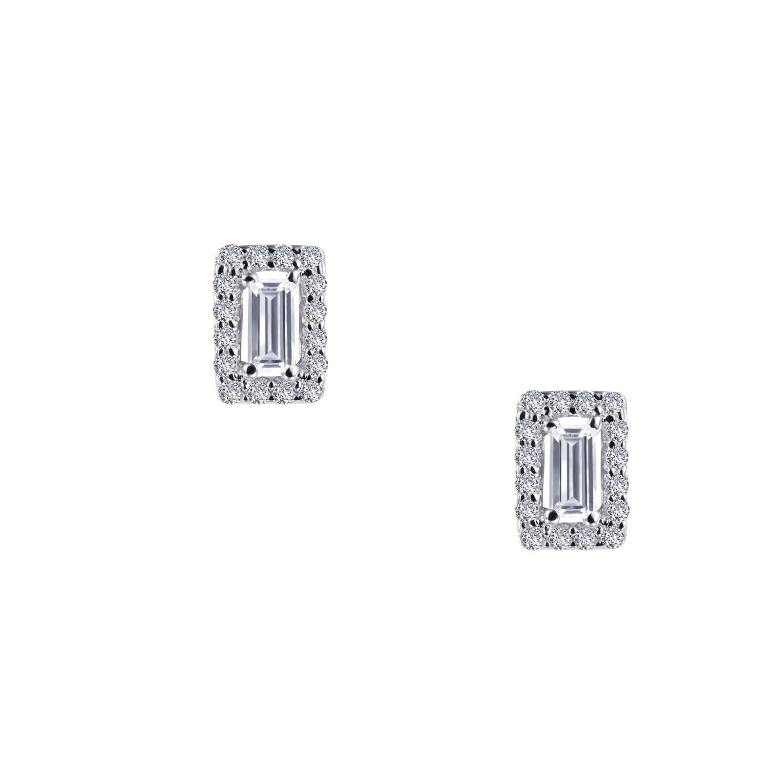 Lafonn Classic Baguette Diamond Earring E0325CLP00