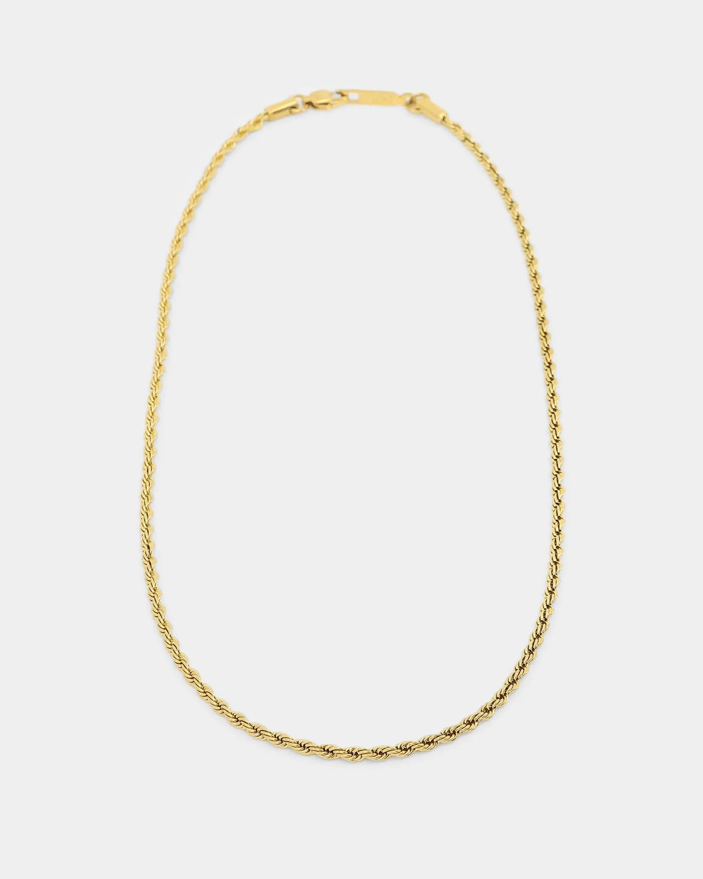 NXS 3mm Rope Chain Gold