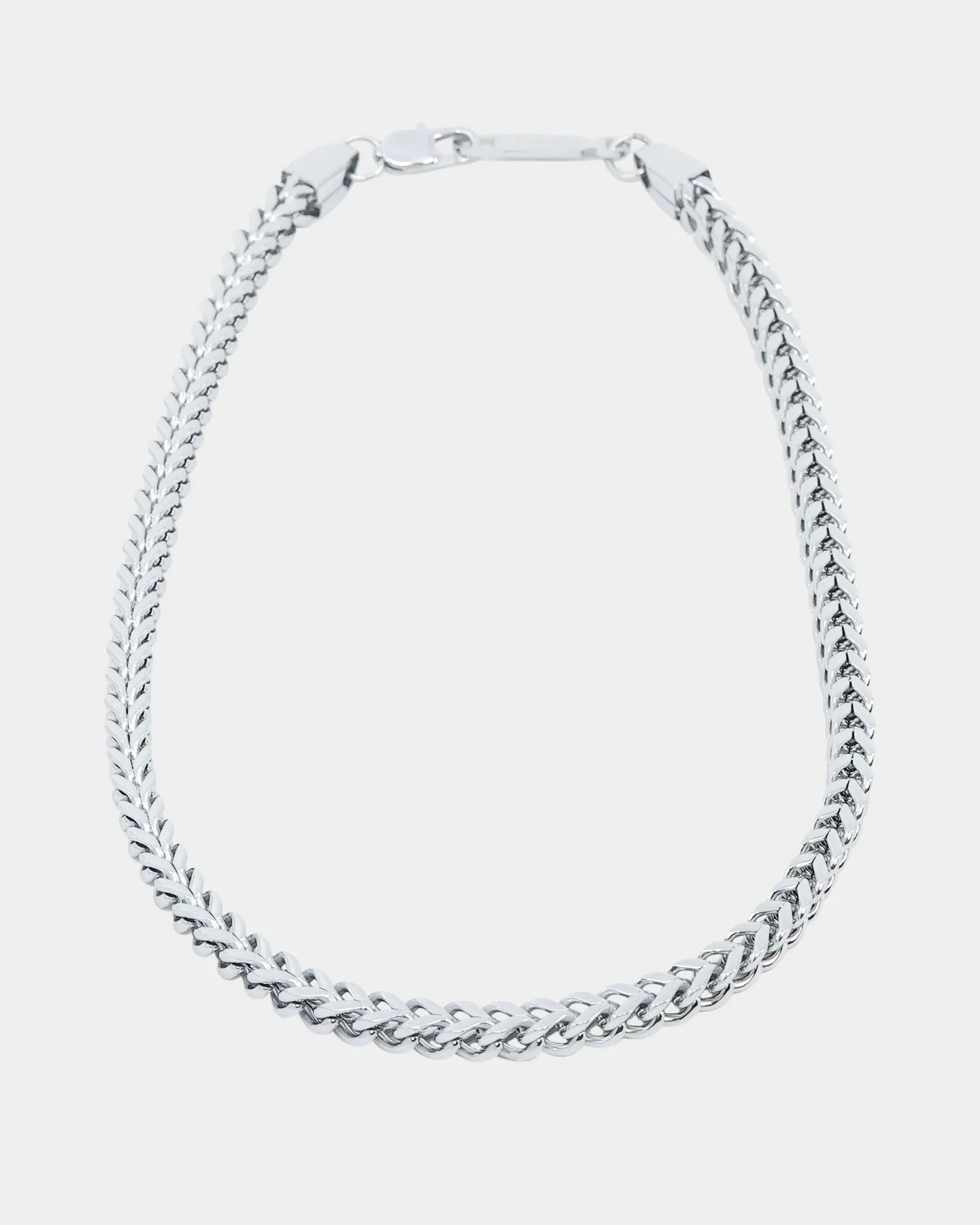 NXS 6mm Franco Chain White Gold