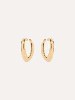 O Disk Hoop Earrings