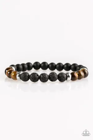 Paparazzi Bracelet ~ Easygoing - Brown