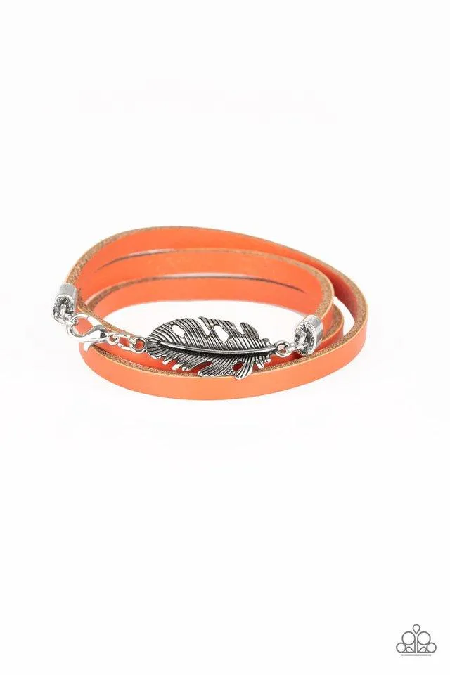 Paparazzi Bracelet ~ High Spirits - Orange