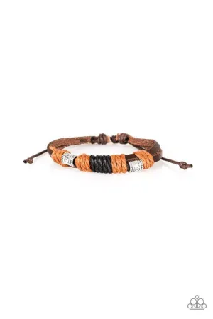 Paparazzi Bracelet ~ Tundra Trail - Brown