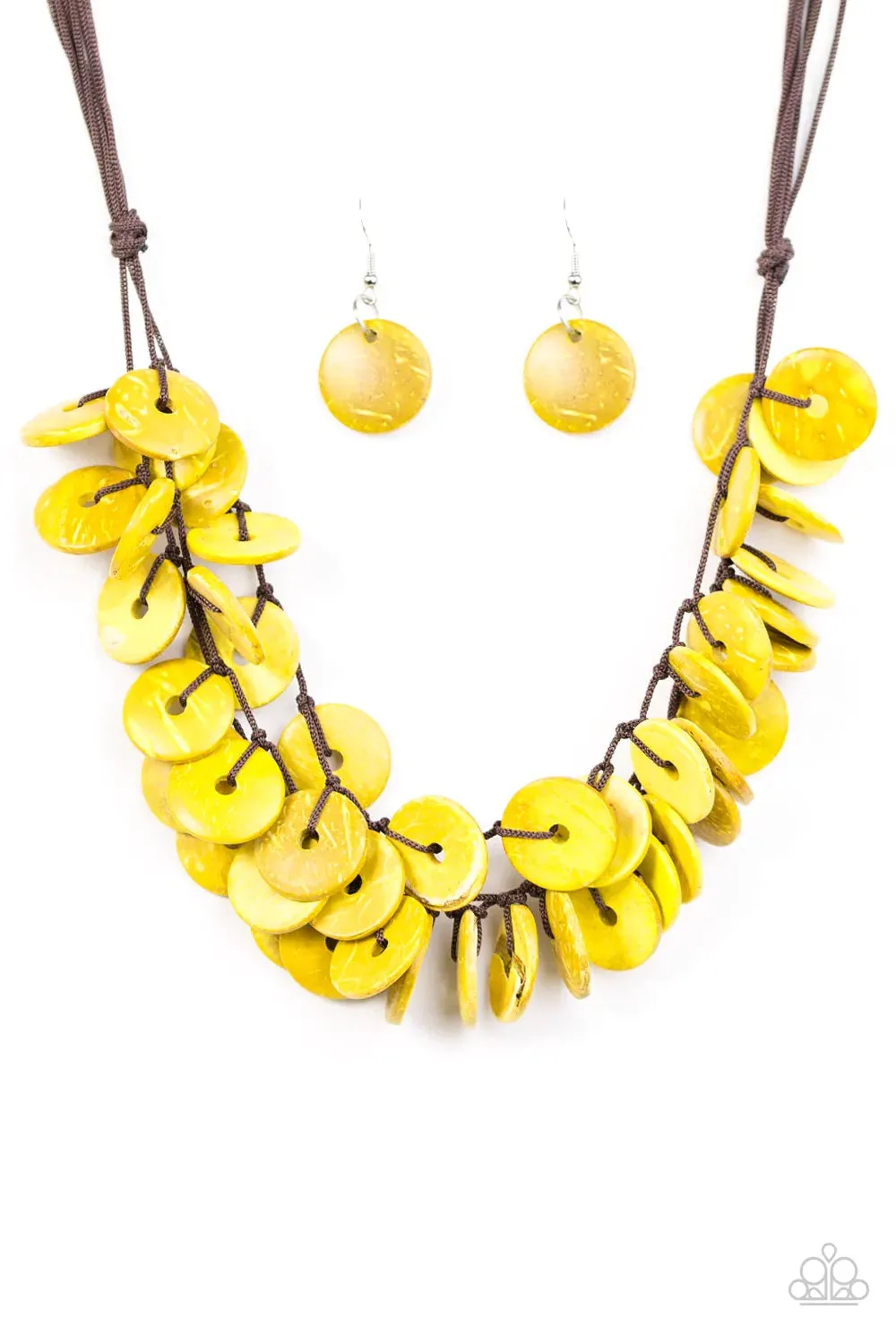 Paparazzi Necklace ~ Jammin In Jamaica - Yellow