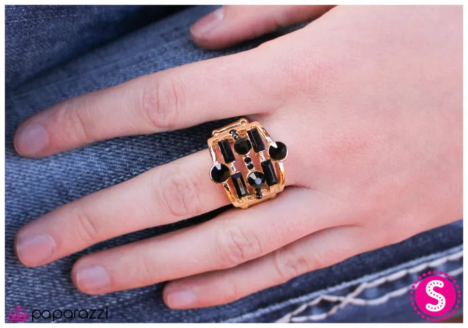 Paparazzi Ring ~ Power Hungry - Gold