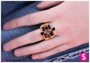 Paparazzi Ring ~ Power Hungry - Gold