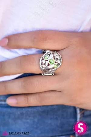 Paparazzi Ring ~ Woman On A Mission - Green