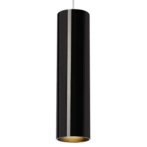 Piper LED Freejack Pendant 7W 3000K 485 Lumens Black & Satin Nickel finish