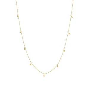 Prim Beaded Necklace - Gold