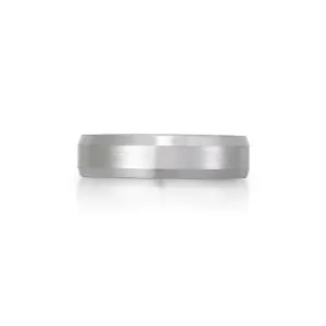 "Beveled" Wedding Band