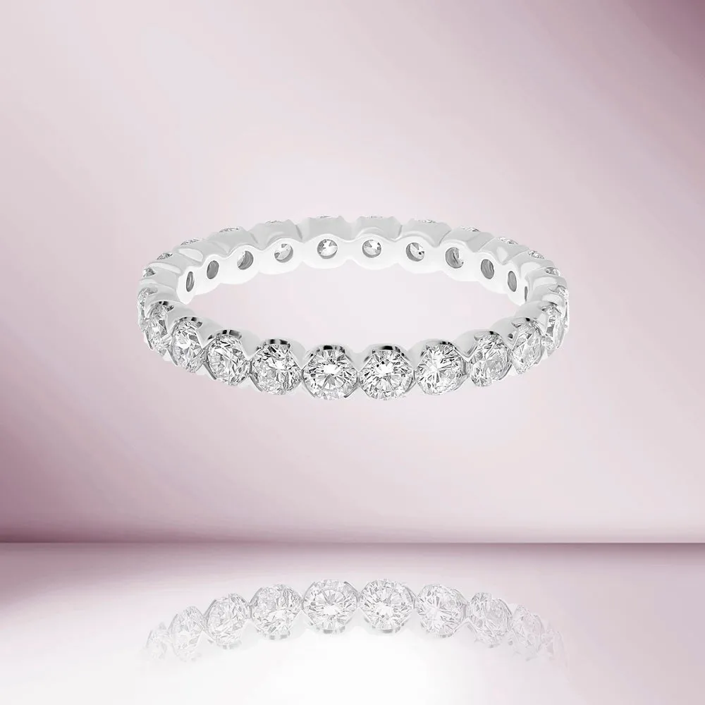 Ready to Ship Diamond Eternity Band Ring (3.00 ct.) in 14K Gold