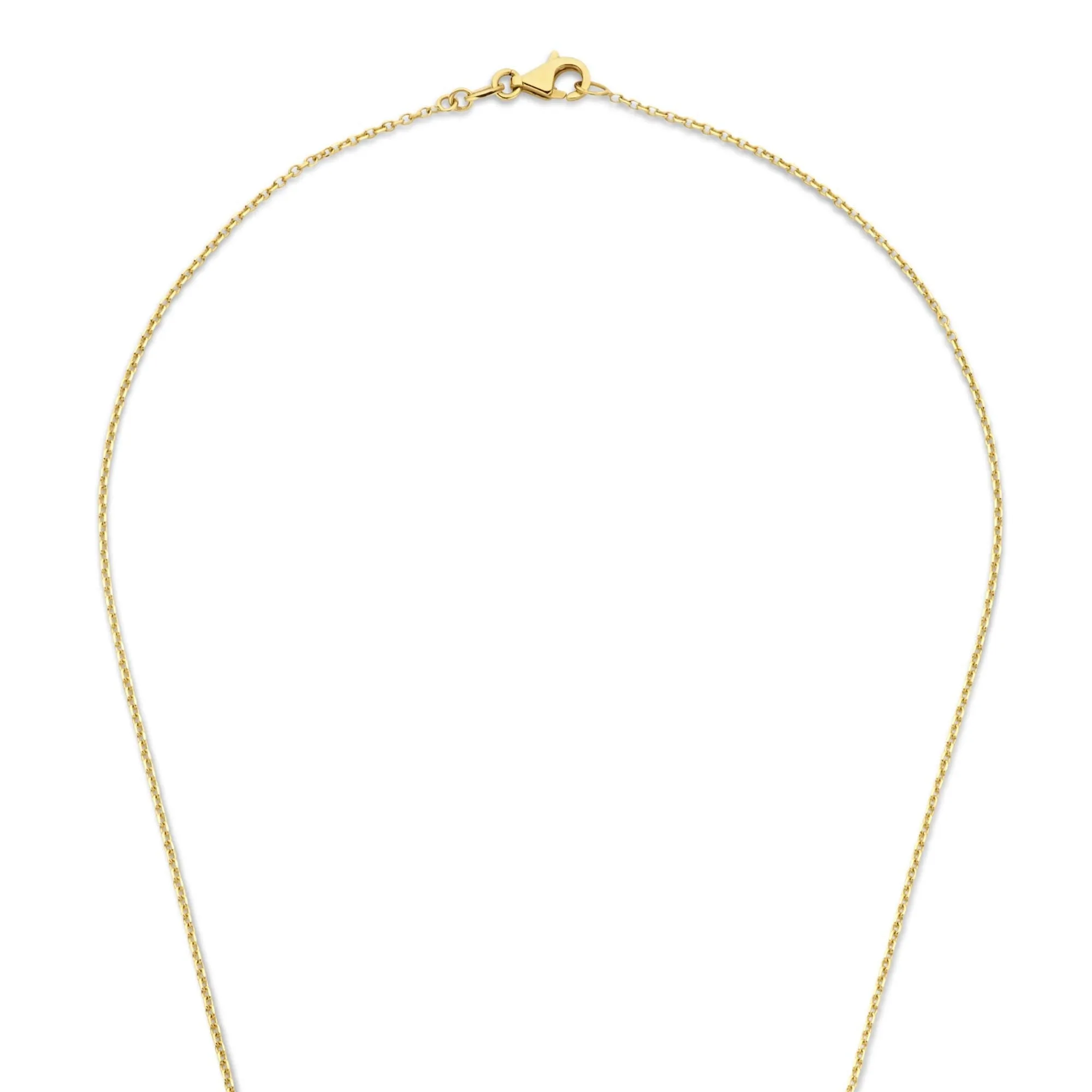 Rivoli Maryn 14 karat gold necklace with rod