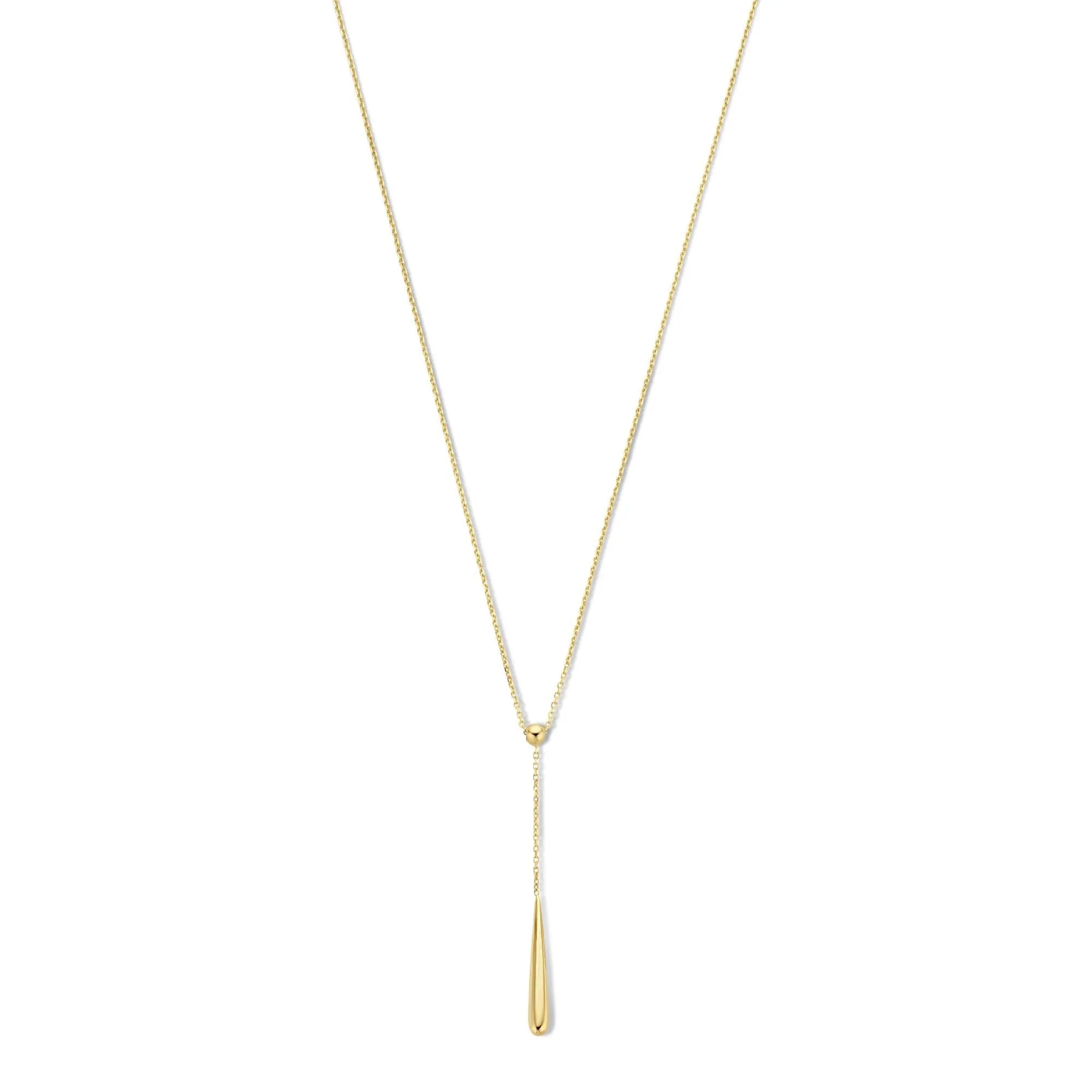 Rivoli Maryn 14 karat gold necklace with rod