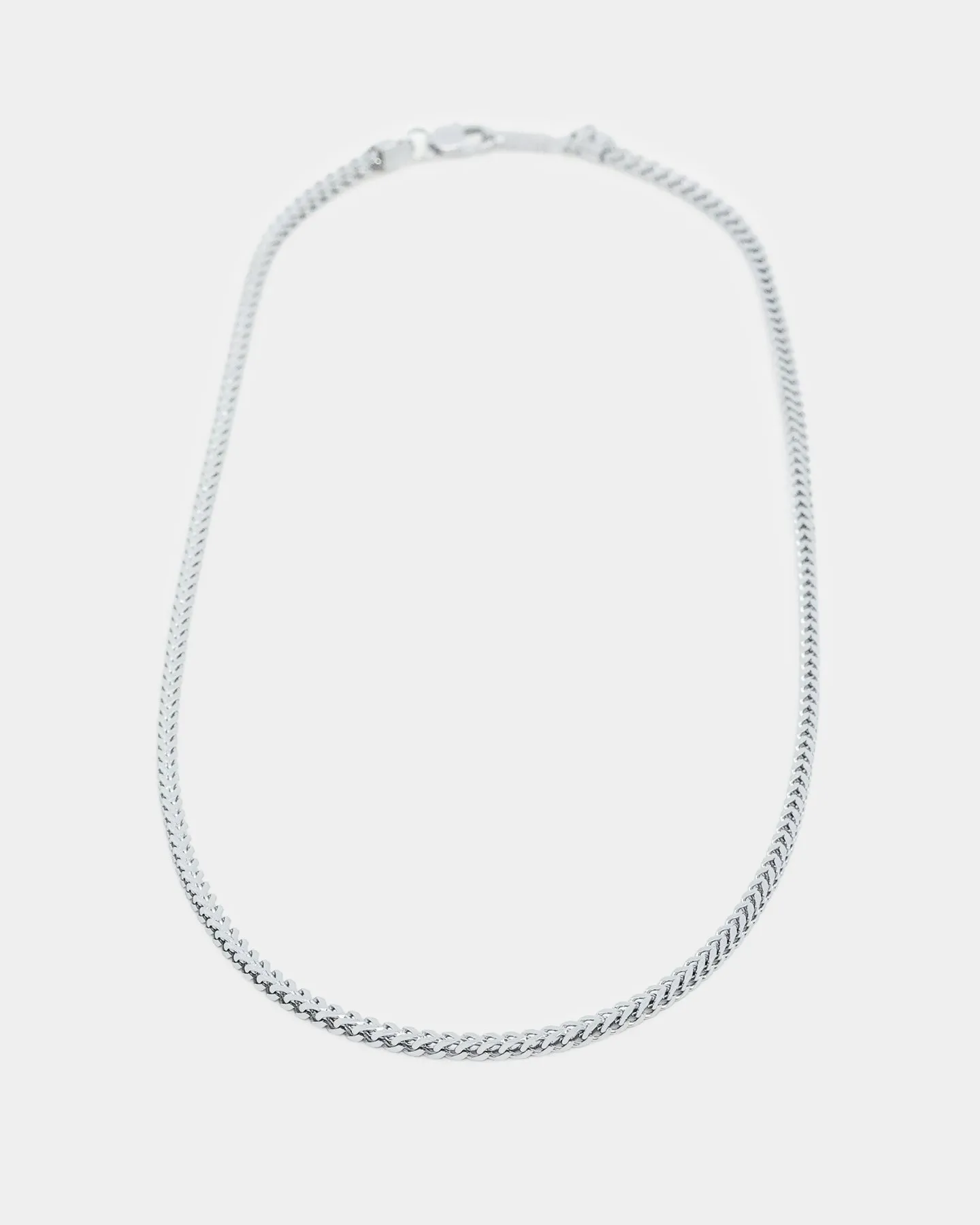 Saint Morta 2.5mm Franco Chain White Gold