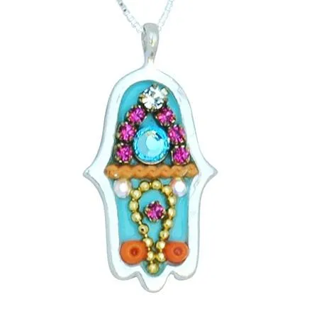 Swarovski Hamsa Necklaces