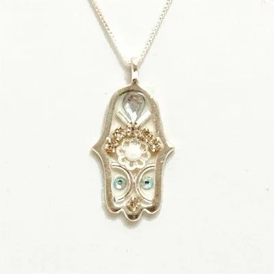 Swarovski Hamsa Necklaces