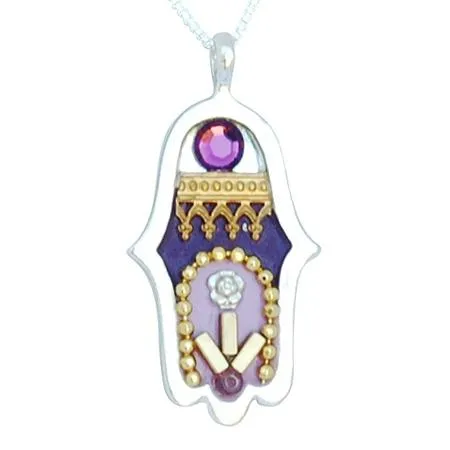 Swarovski Hamsa Necklaces