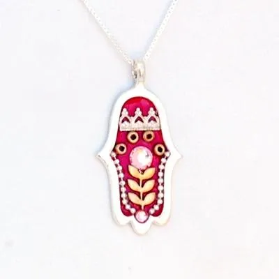 Swarovski Hamsa Necklaces