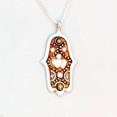 Swarovski Hamsa Necklaces