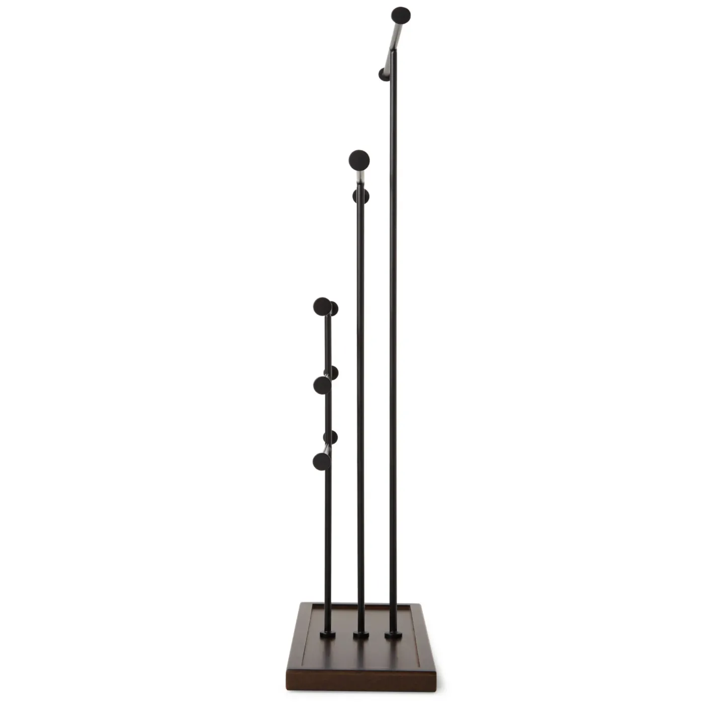 TRIGEM 5 JEWELRY STAND BLACK /WALNUT