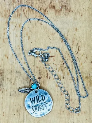 Wild Spirit Necklace - Silver